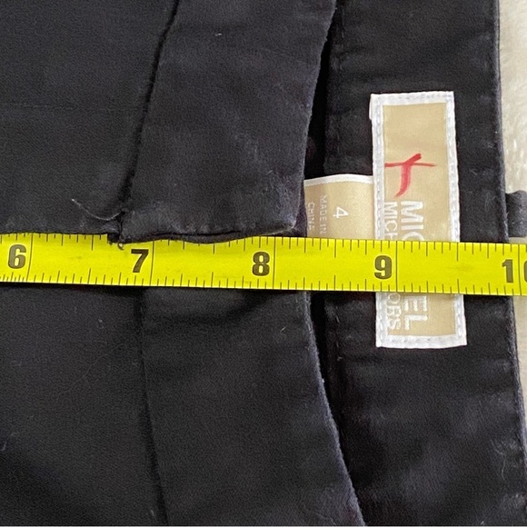MICHAEL MICHAEL KORS / Black Dress Ankle Pants Size 4 - Picture 11 of 13